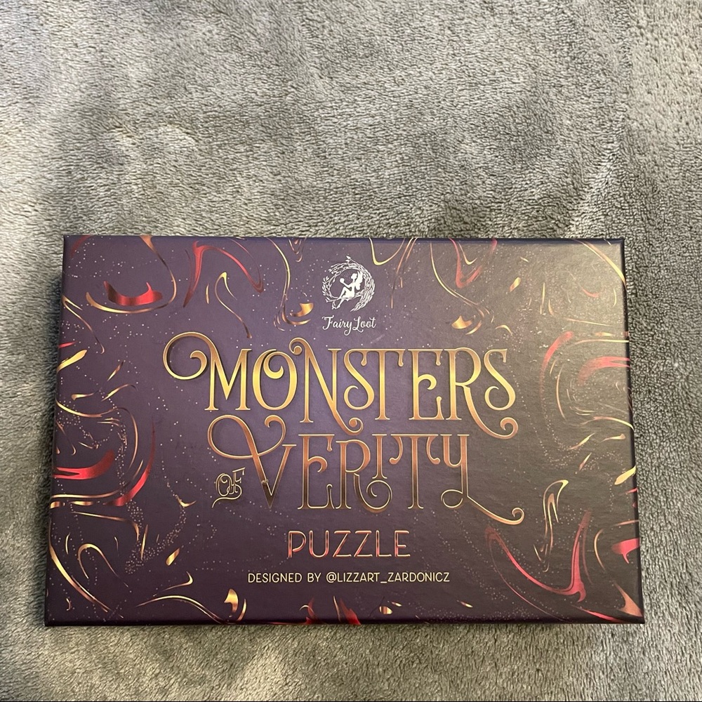 Fairyloot This Savage Song Puzzle